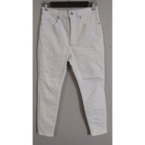 Everlane High Rise Skinny Jeans White Size 27 Ankle Womens Slim Denim  EUC